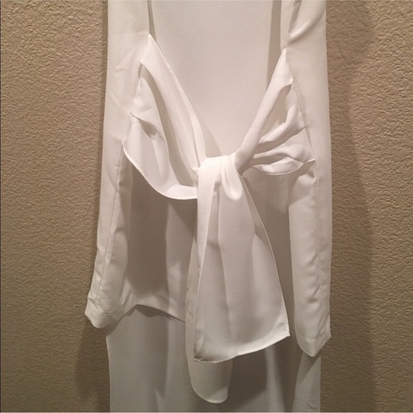 J.O.A. Los Angeles Tie-Front Sleeveless Midi Dress - Picture 6 of 7